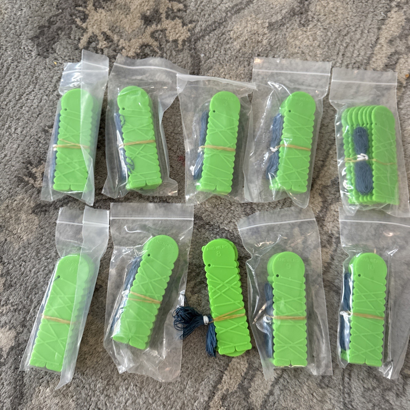SAXON MATH Learning Wrap-Ups Addition Complete Set 1-10 Green