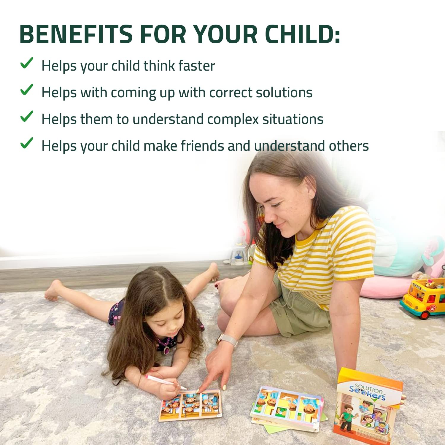 Solution Seekers Problem Solving Scenarios for – Autism Learning Materials – …
