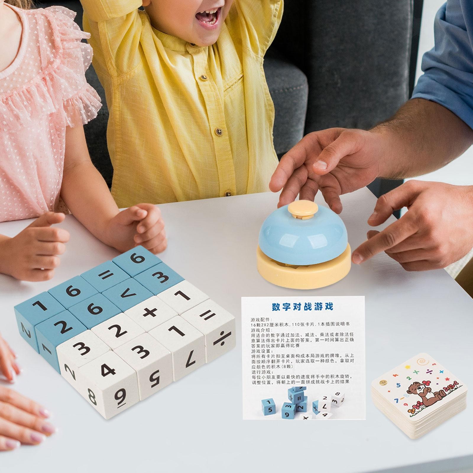 Math Learning Toy Reusable Preschool Educational Toy for Kids Birthday