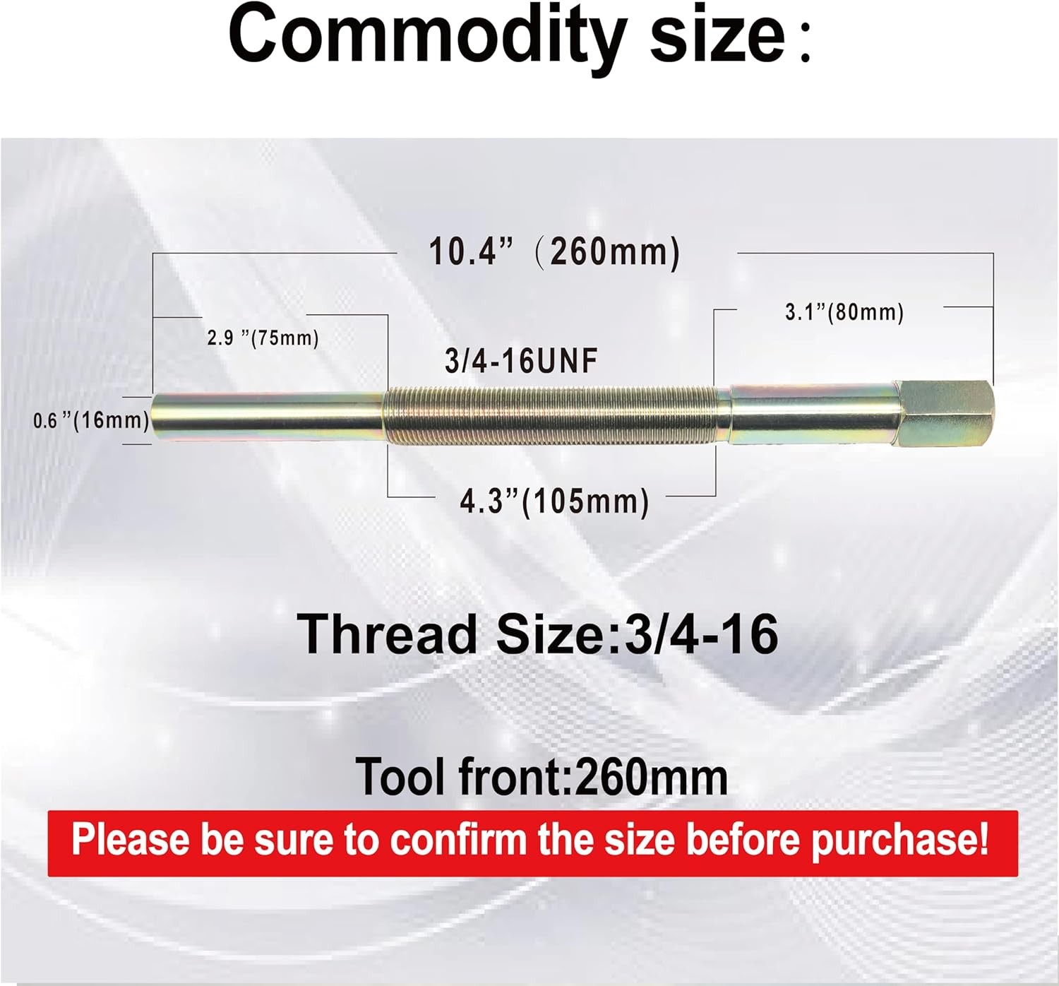 Primary& Secondary Drive Clutch Puller for Polaris All Models