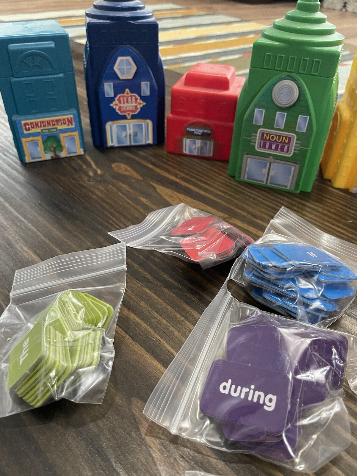 Learning Resources Sentence Buildings Parts of Speech Activity Set Homeschool