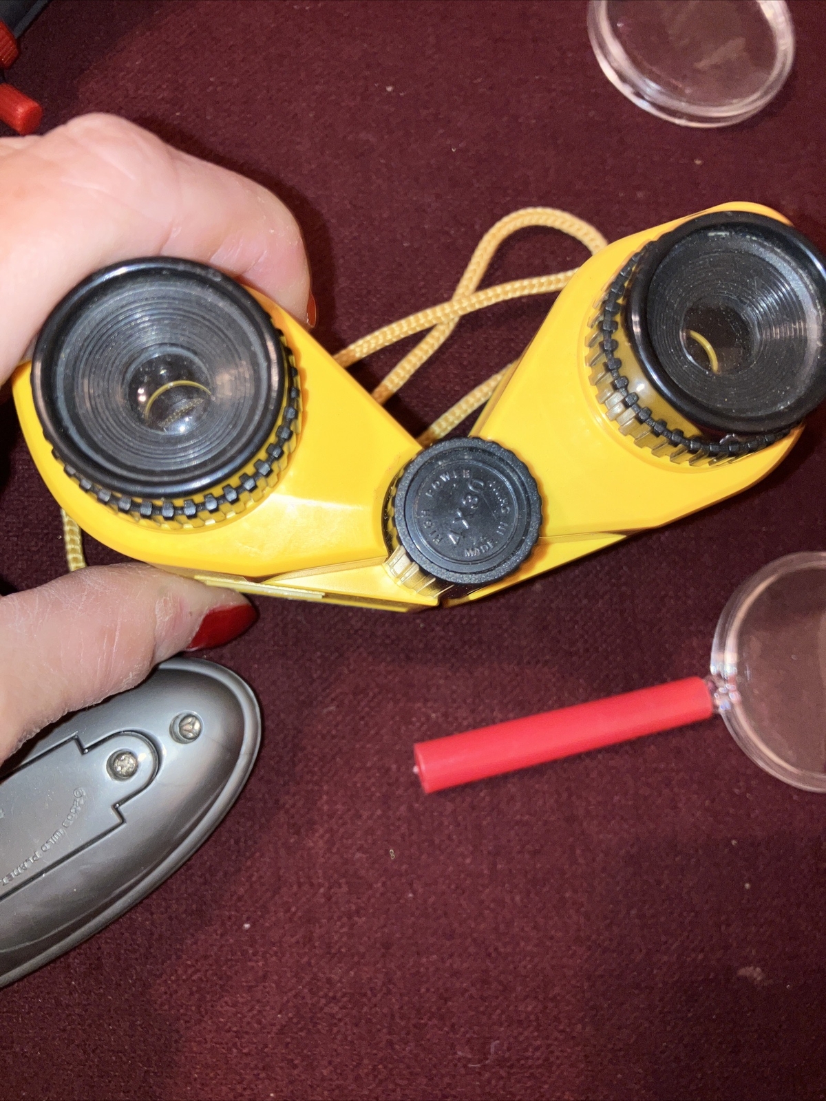 Children’s Detective Kit-Binoculars, 2 Magnifying Glasses, Spy Recorder & More