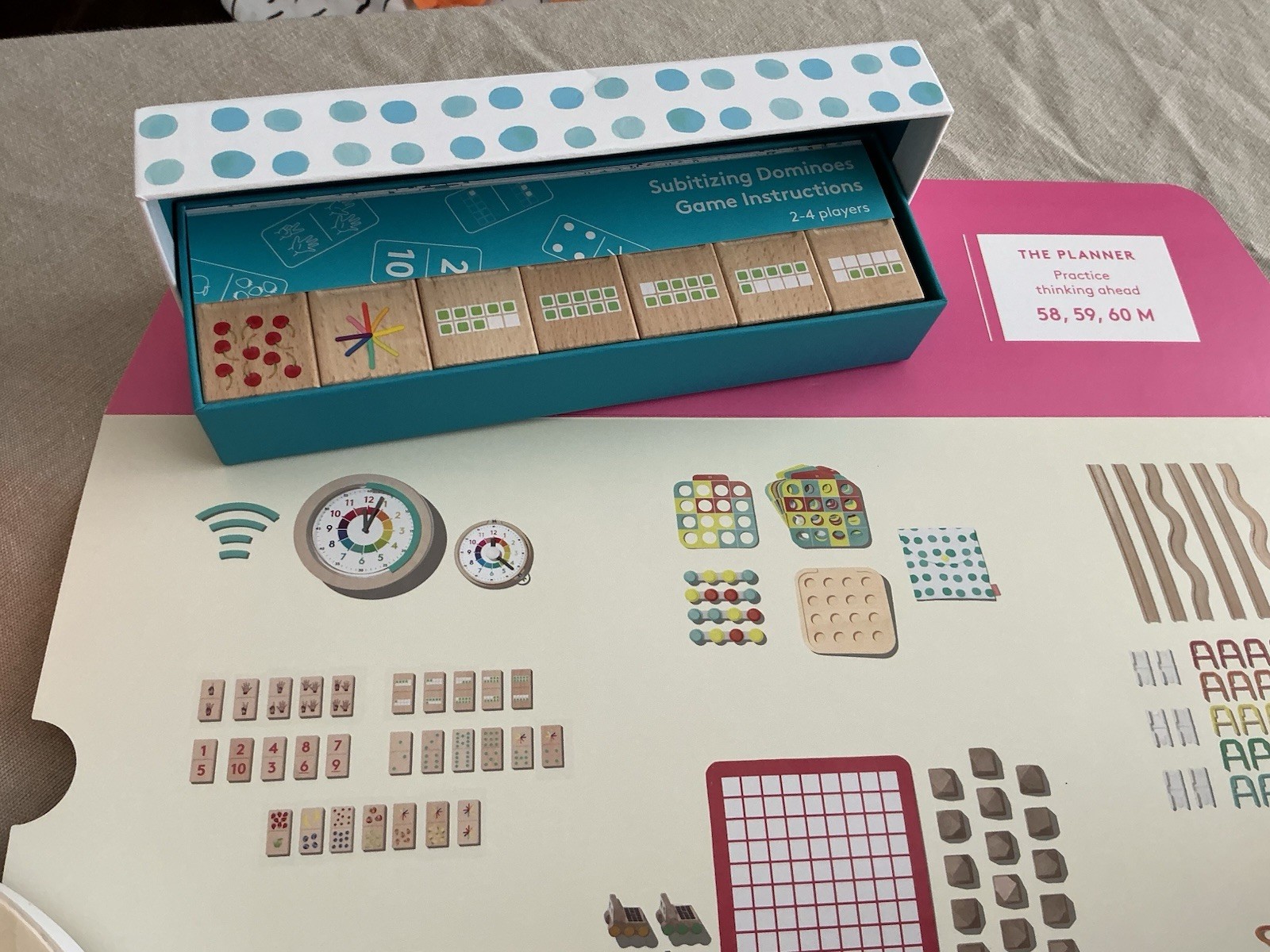 LOVEVERY The Planner Play Kit 58, 59, 60 Months NEW Complete Montessori