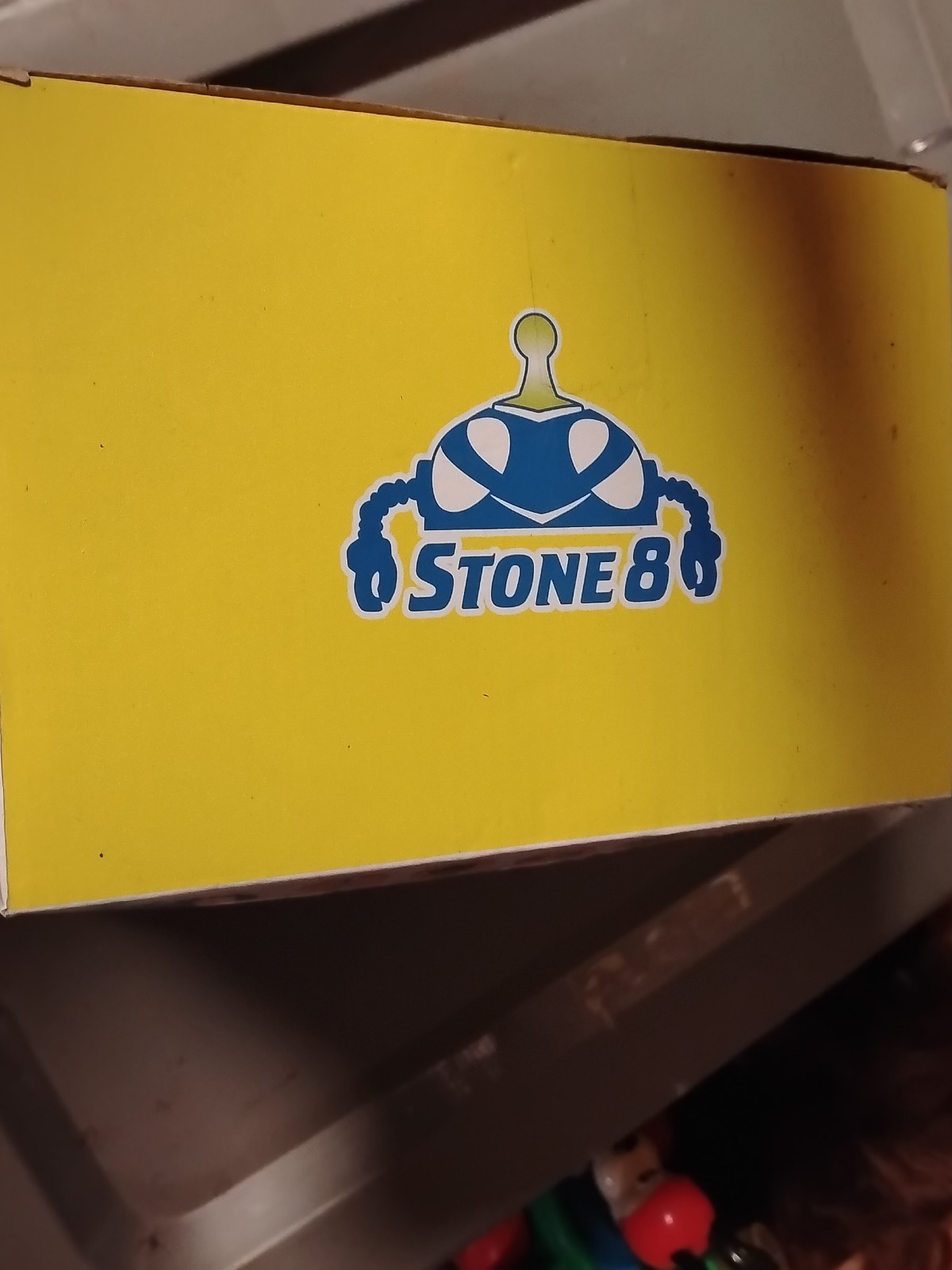 Stone8 Real Interactive Friend Robot Blue with Color Accents New Factory Sealed
