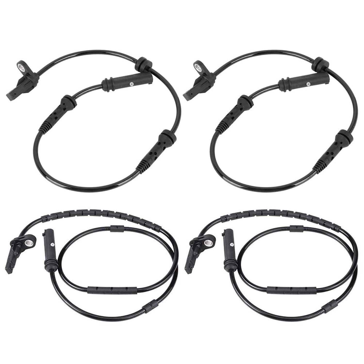 4 PCS Front and Rear L&R ABS Speed Sensor for BMW 2011-2021 M135 118i 220i 32…