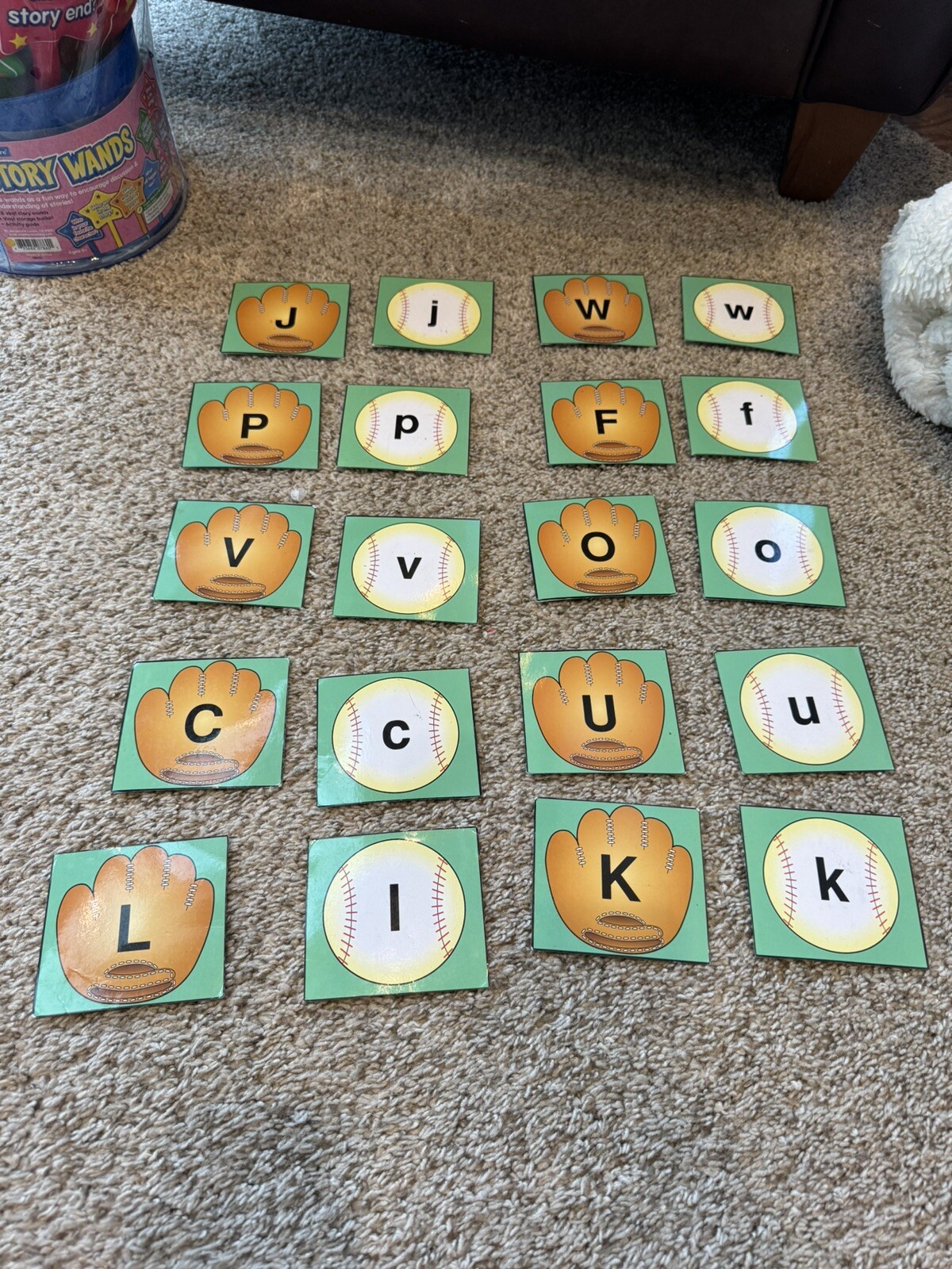 8 Diff PUZZLES: Match: Letters, Shapes, Colors Size, Rhyming Pict., Beg. Sound