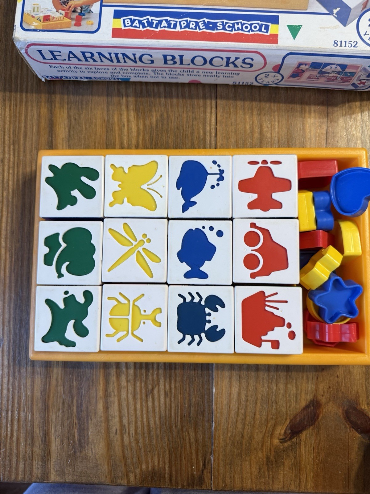 Battat Pre School Learning Blocks 6 Different Activities Puzzles Humpty Dumpty