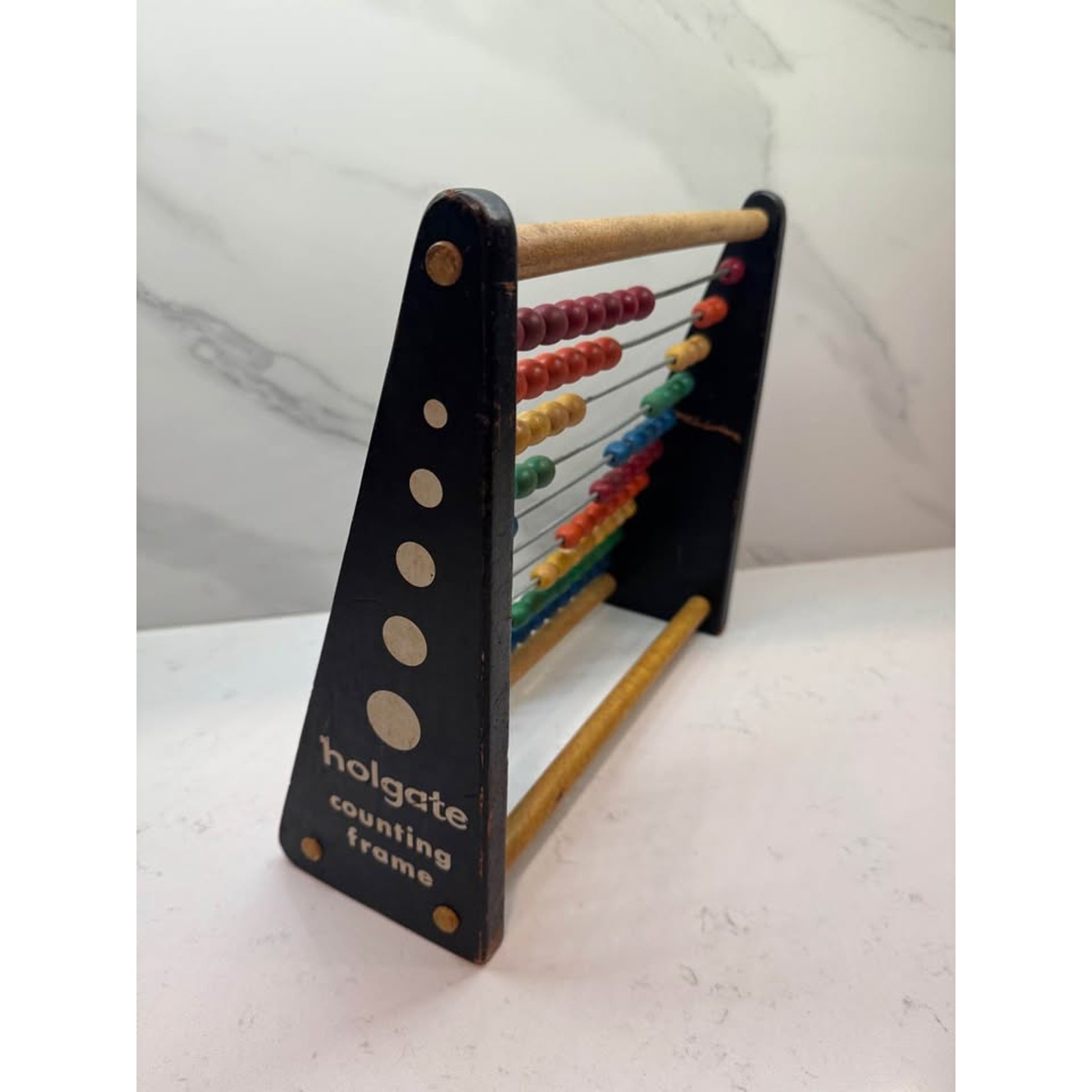 Vintage Holgate Abacus Counting Frame