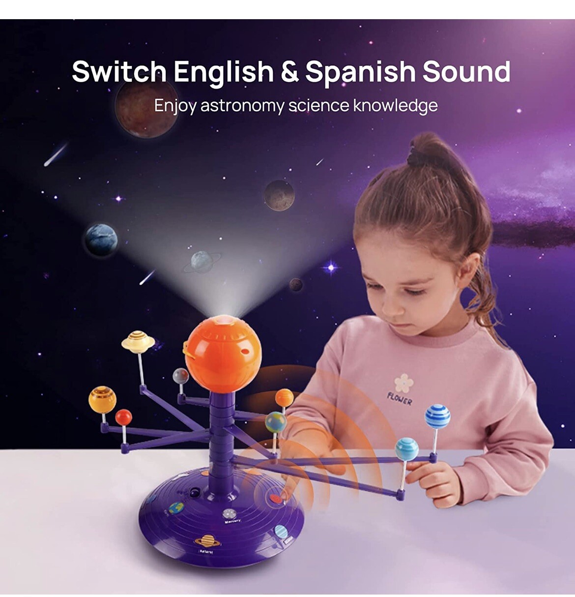Science Can Solar System for Kids Planetarium Projector, Space And Technology
