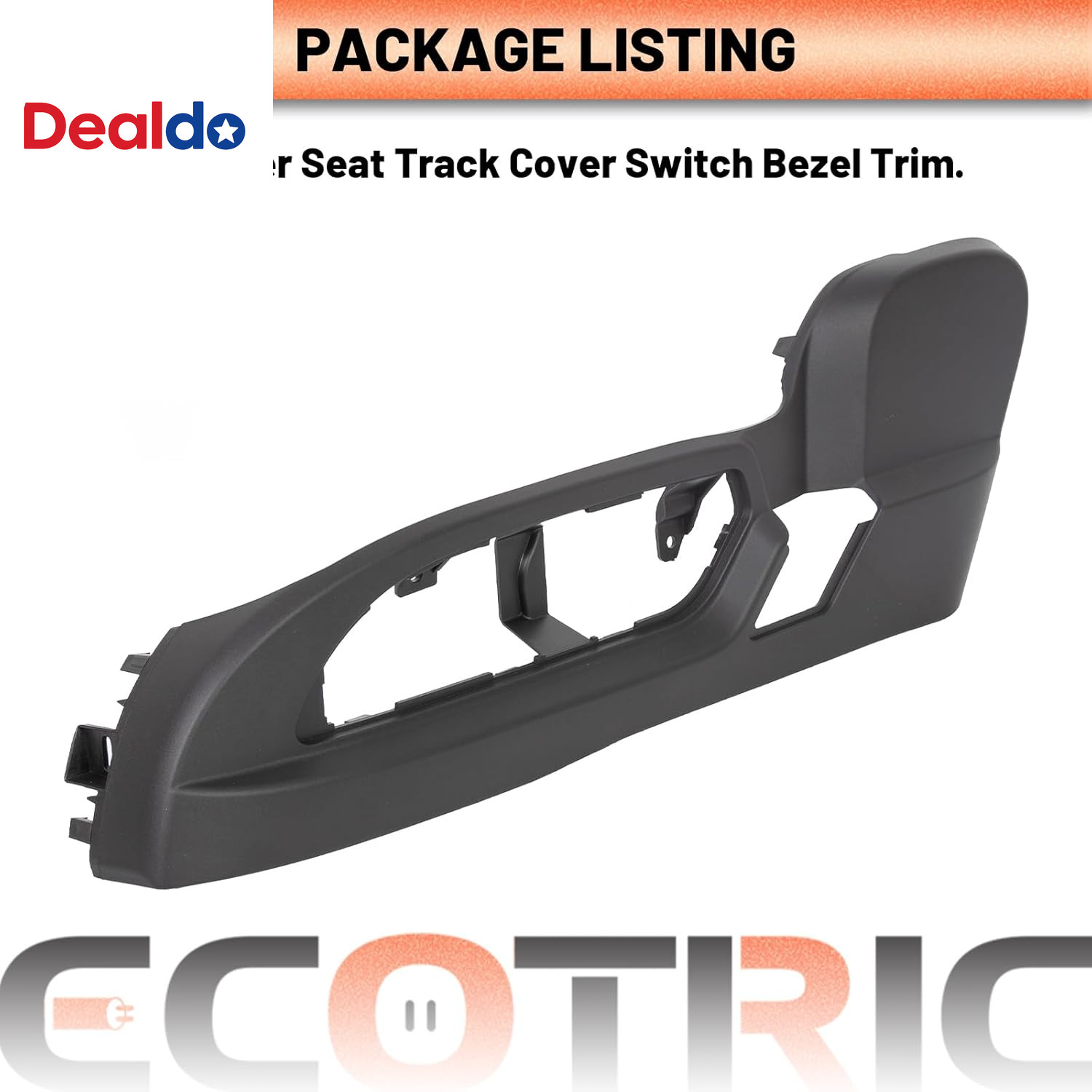Driver Seat Trim Panel Compatible with 2009-2017 Buick Enclave/Chevrolet Travers