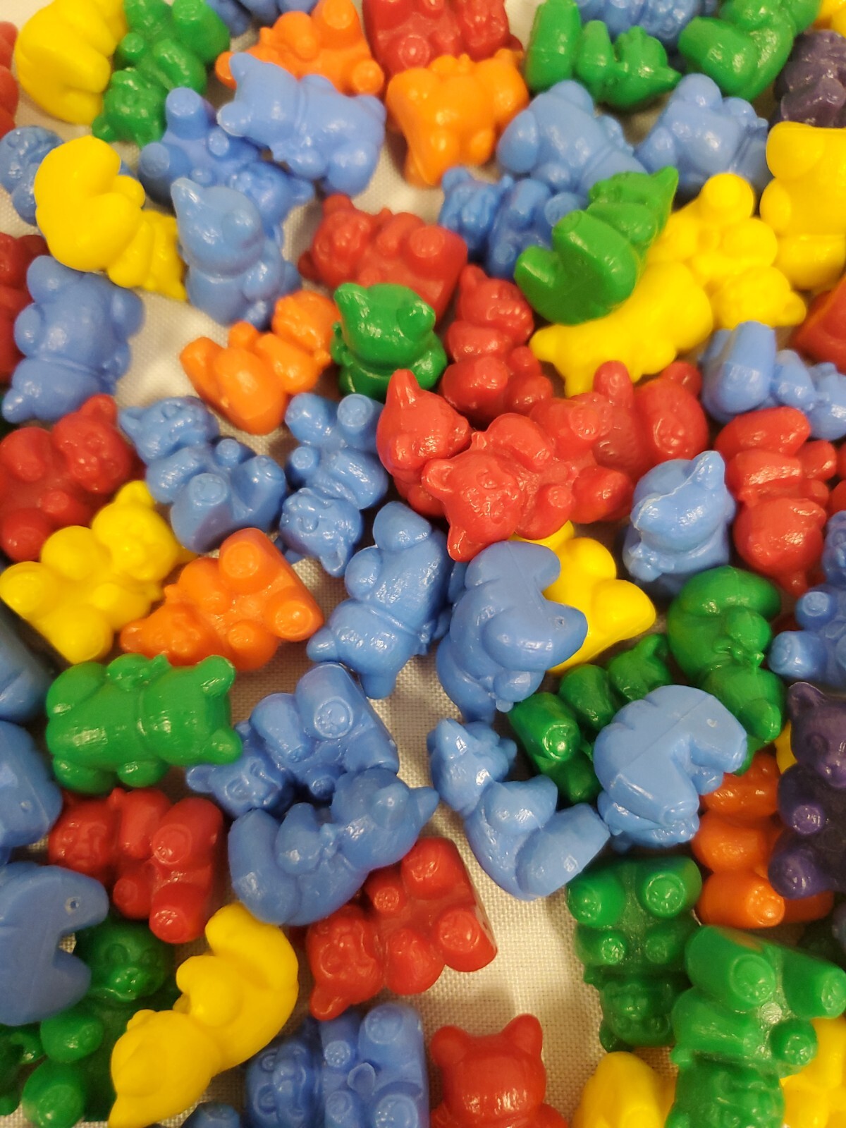 Counting and Sorting Bears Lot 0f 149 Home School Green Yellow Blue Red Purple