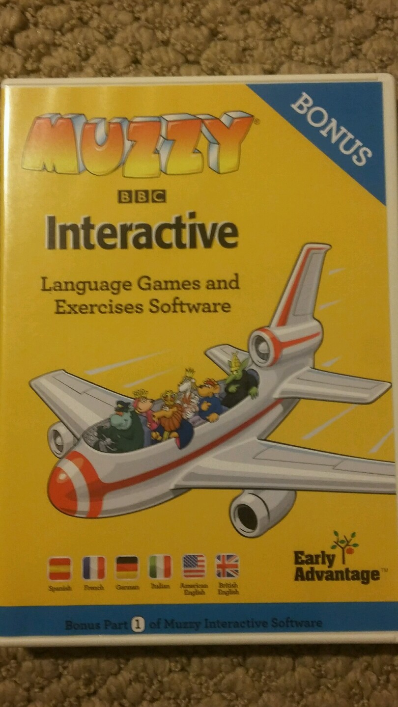 Muzzy BBC Multilingual Language Lot (Spanish, French, German, Italian, English)