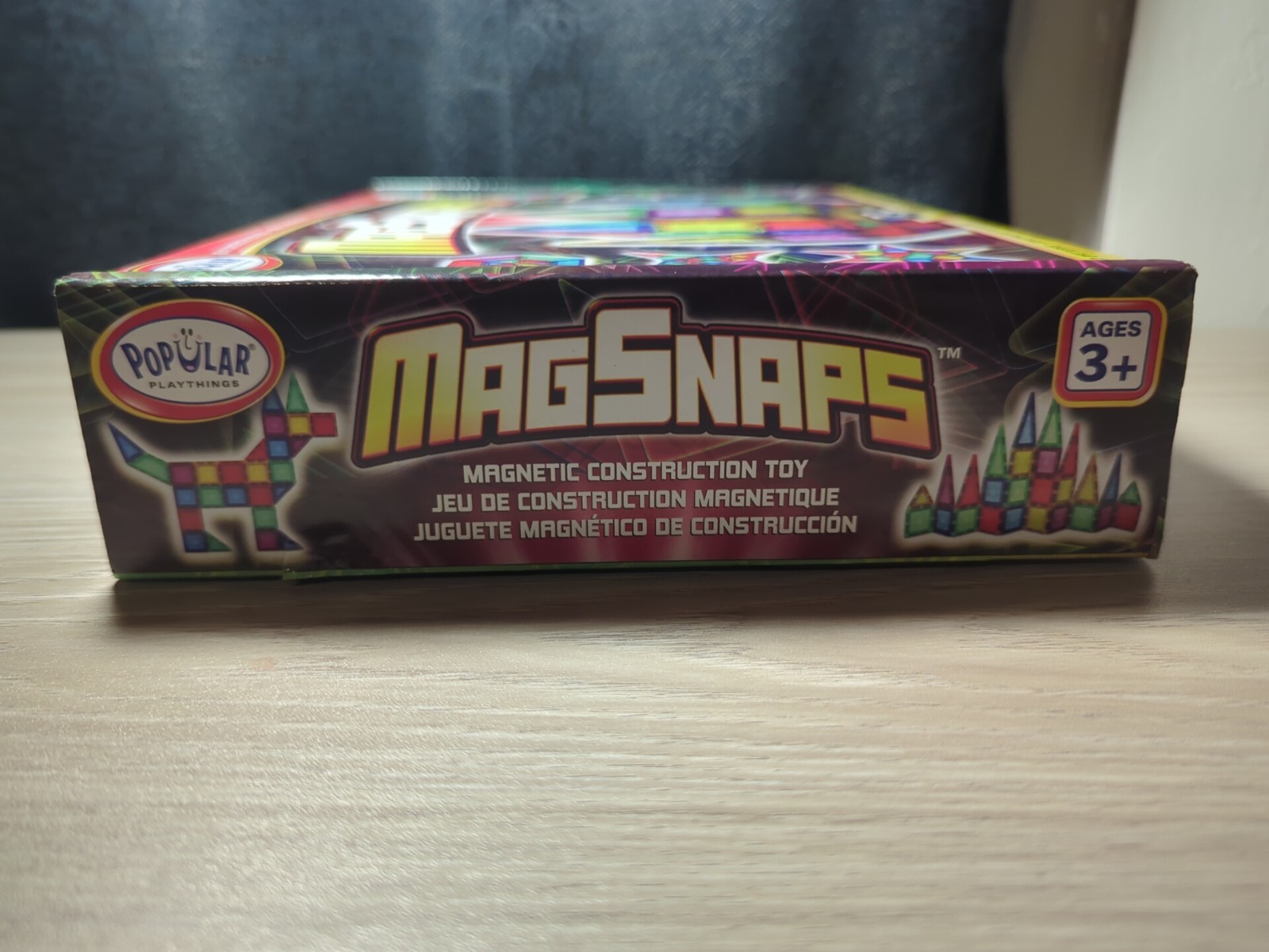 Popular Playthings MagSnaps 48 Piece Set – Ages 3+ | 1+ players