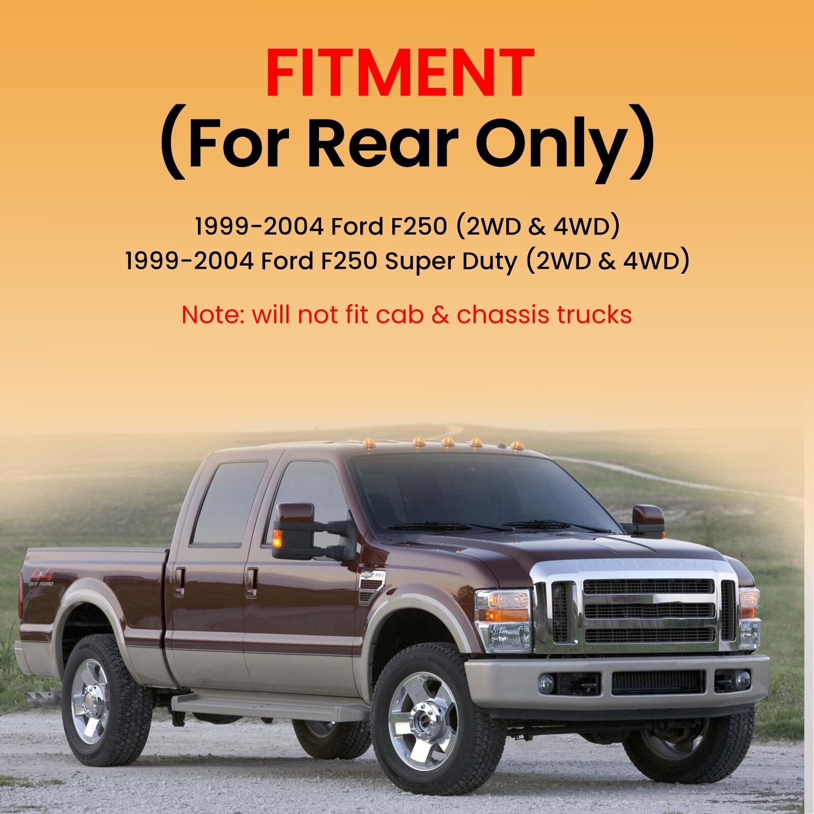 MILLISEC Air Spring Bags Suspension Kit compatible with 1999-2004 Ford F-250 …