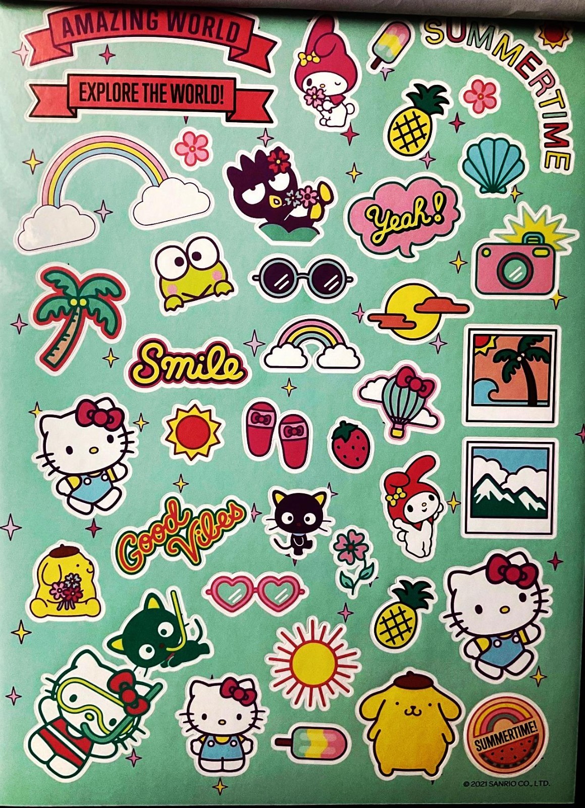 12 Hello Kitty Create-A-Scene Sticker Pad – Party Favor Wholesale Reseller Lot