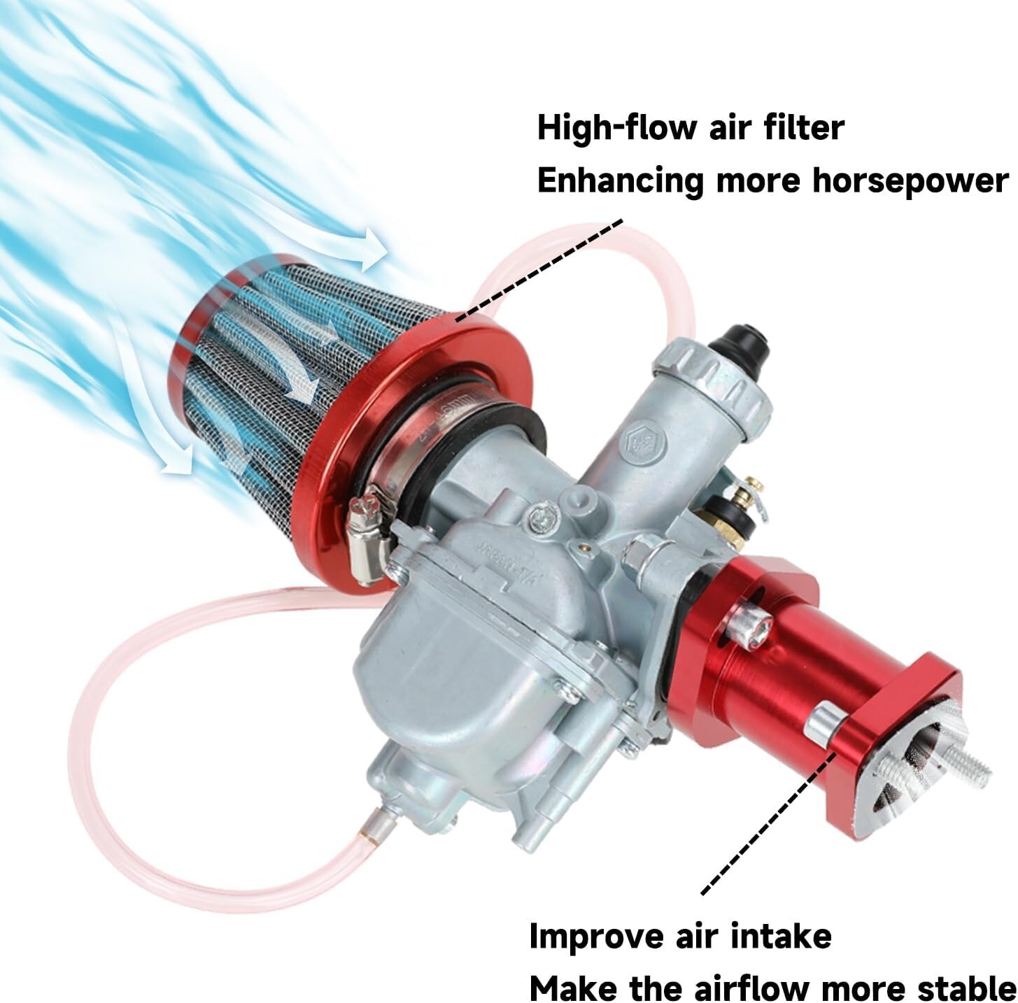 FVRITO Performance VM22 26mm Carburetor Carb for Predator 212cc 196cc Coleman