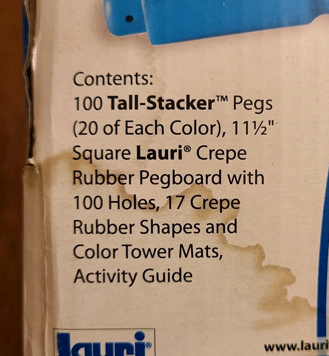 2009 Lauri Tall-Stackers Pegs Building Set