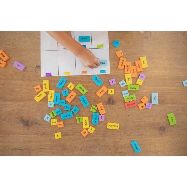 Sentence Building Dominoes Set of 114 Double-Sided Dominoes, Teacher Supplies