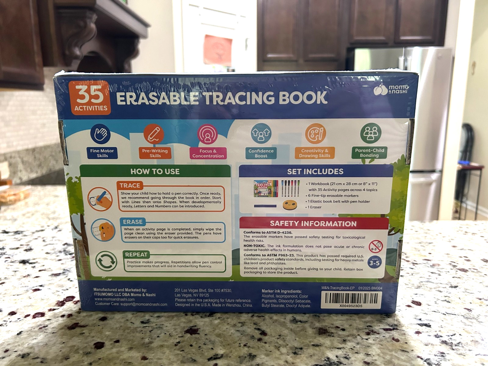 Preschool Learning Activities – Tracing Book for Kids Ages 3-5 – NEW
