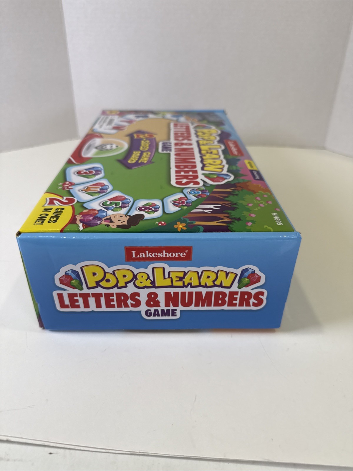 Lakeshore Learning Pop & Learn Letters & Numbers Board Game MISSING 2 Gems
