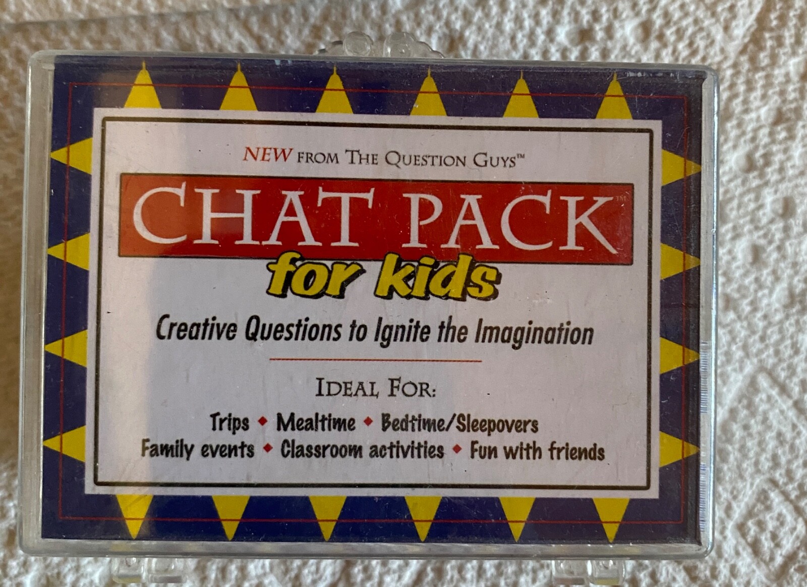 Chat Pack for Kids – 156 Question Cards to Ignite the Imagination& conversation
