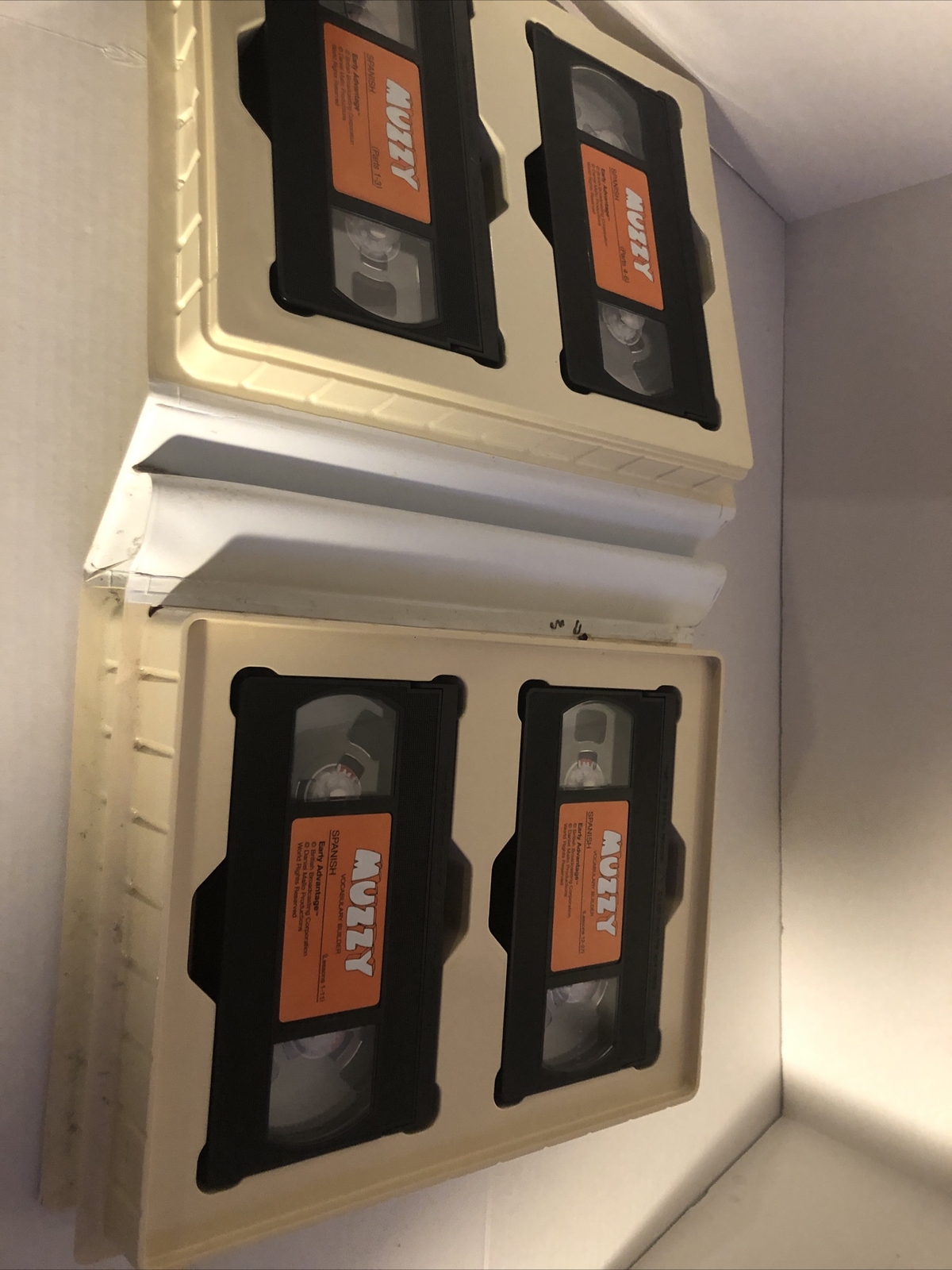 Muzzy Spanish BBC Language Course For Children VHS, Cassette Tapes And CD