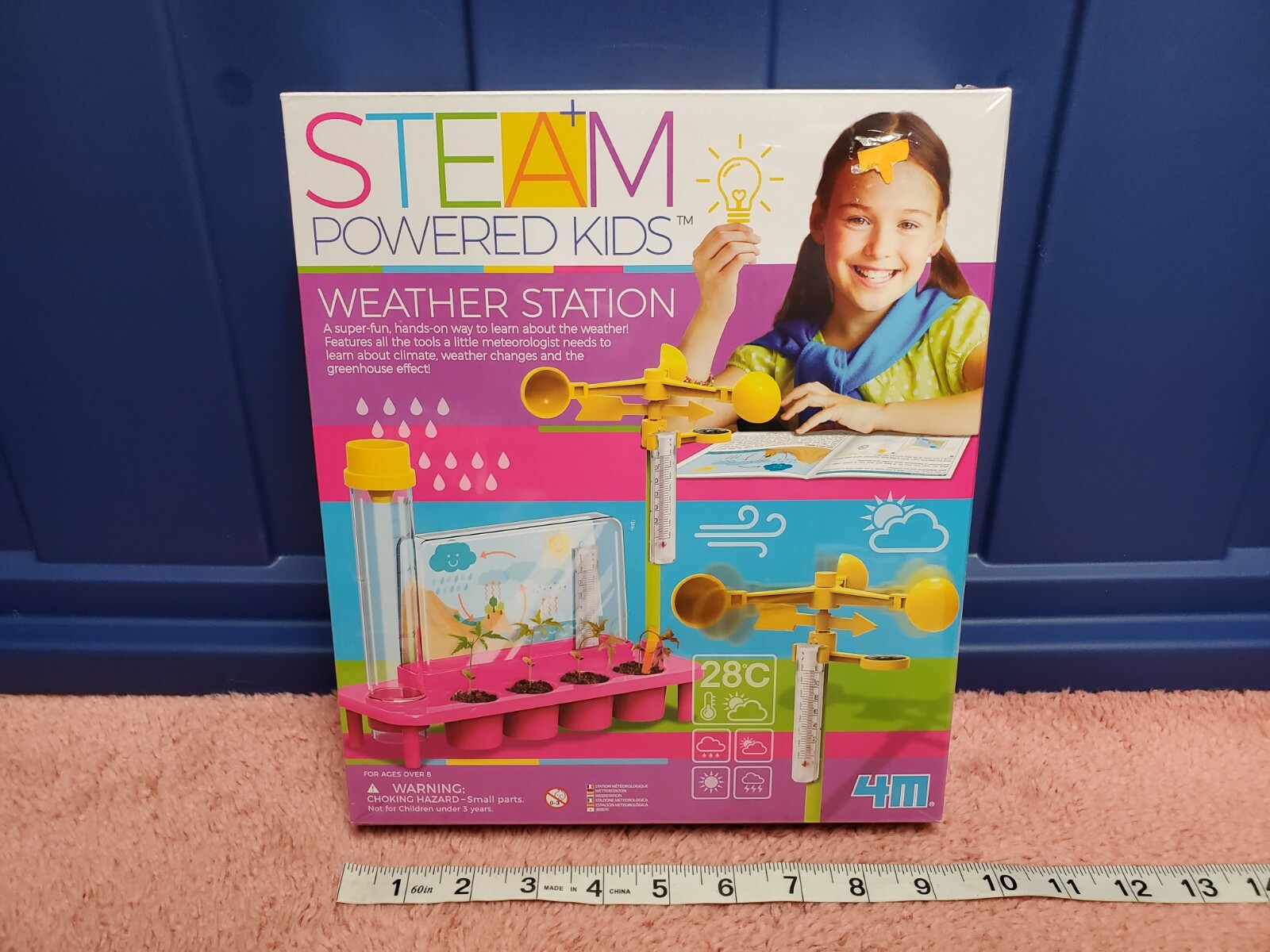Steam Powered Kids “Weather Station” Kids Technology Science Craft Kit *$25*