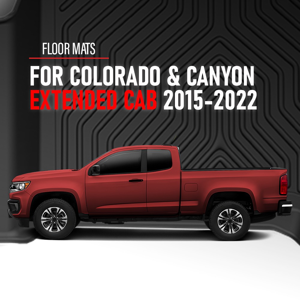 Weatherbeater Floor Mats for 2015-2022 Chevy Colorado GMC Canyon