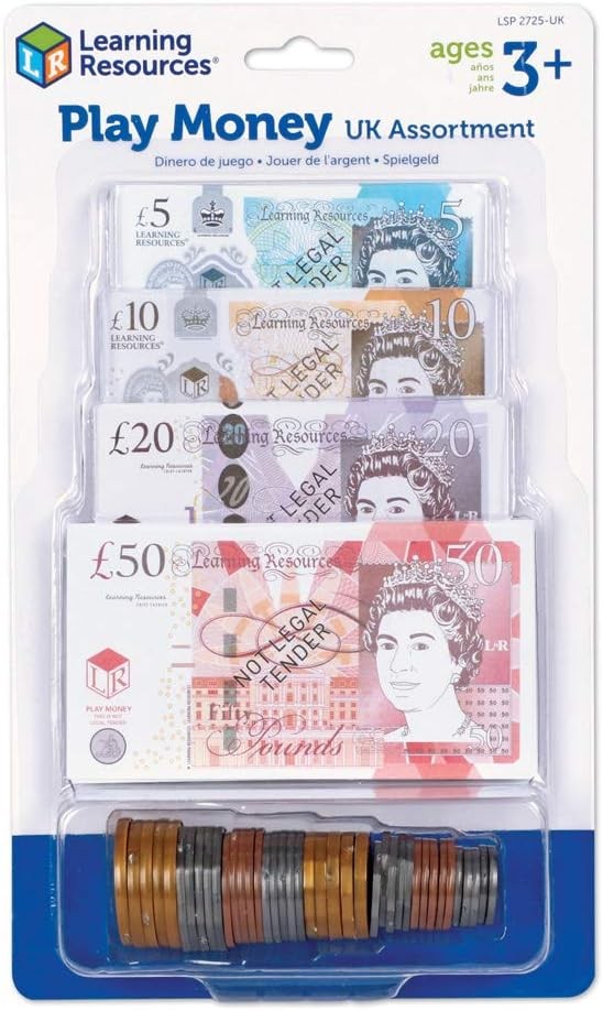 Learning Resources Play Money UK Assortment
