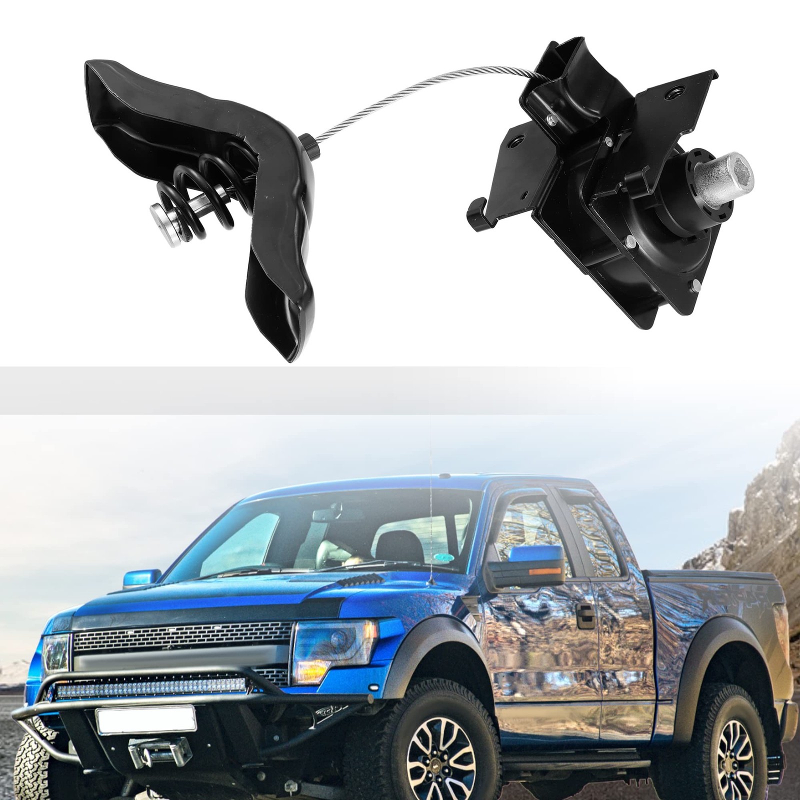 X AUTOHAUX 1 Set Spare Tire Hoist Spare Tire Winch Carrier No.924-537/9L3Z1A1…