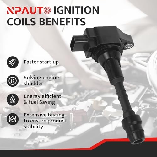 Ignition Coil Pack compatible with V8 5.6 5.6L 2007-2015 Nissan Titan Armada