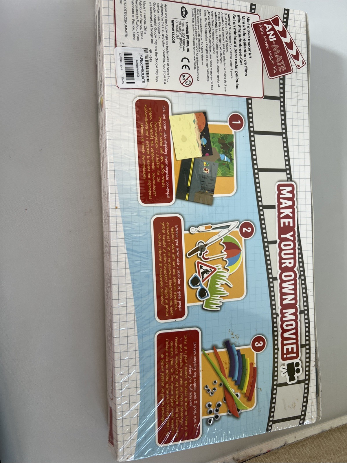 ANI-MATE Make Your Own Movie with Your Smart Phone Kit BRAND NEW SEALED!