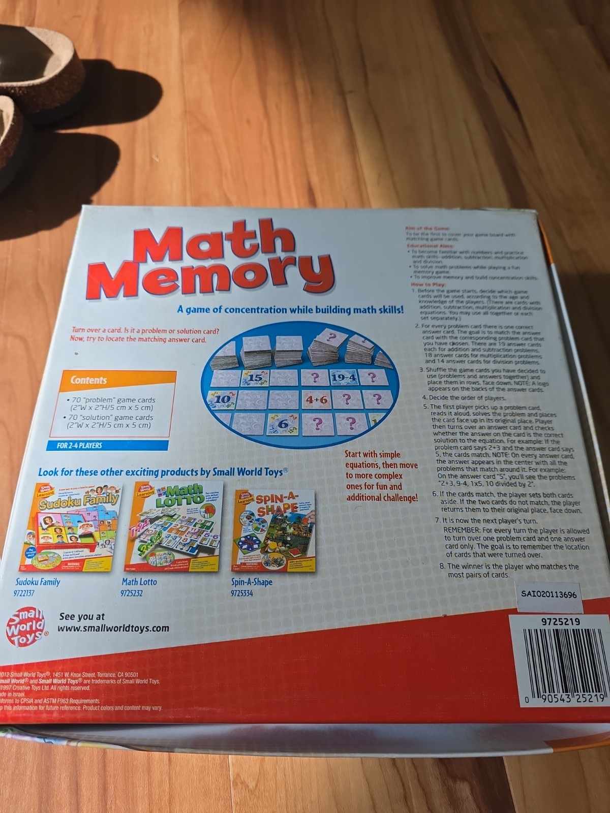 The Learning Journey Match It! – Math Memory – Ages 3-6 |1+ players 100%Complete