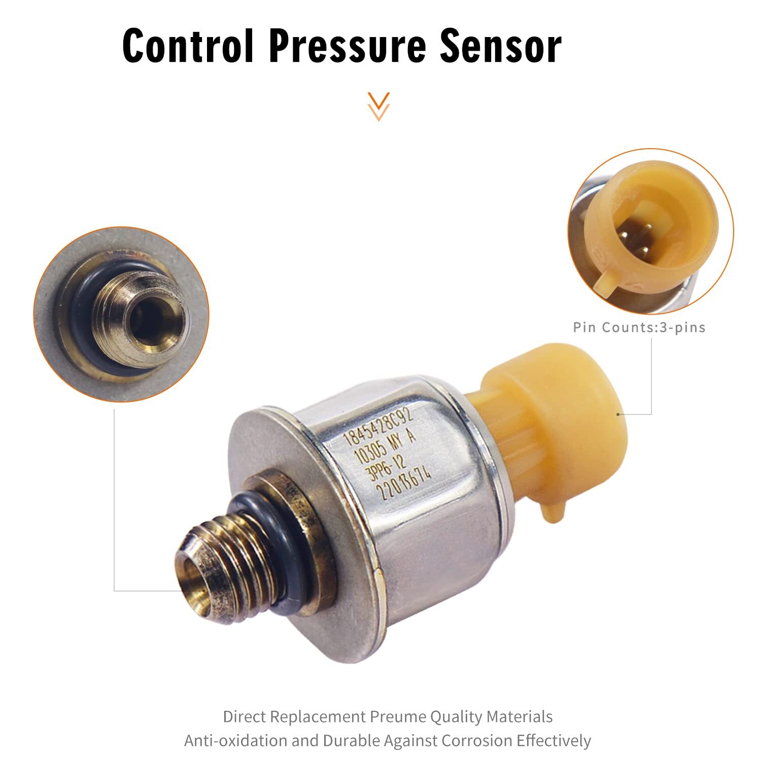 IPR Valve 6.0 Powerstroke Injector Pressure Regulator ＆ ICP Control Sensor for