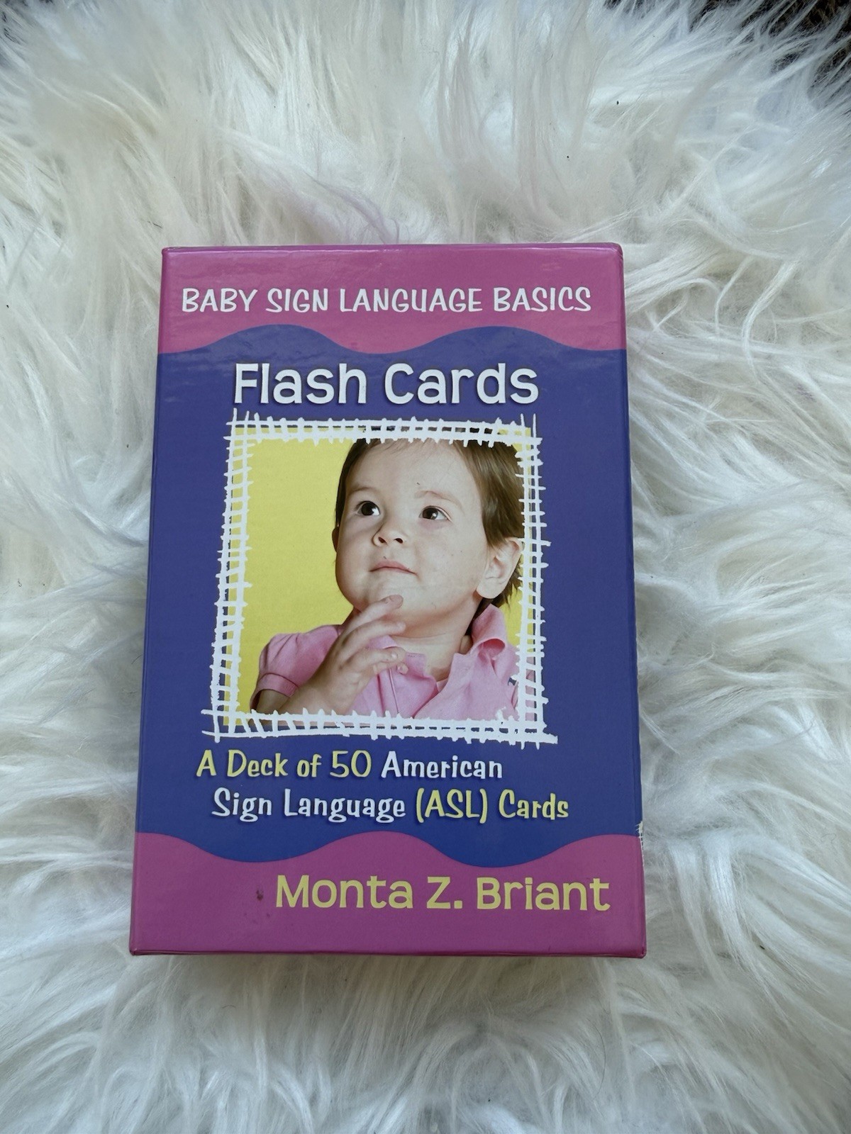 Baby Sign Language Flash Cards: A 50-Card Deck: 8601400167618: Briant, Monta Z.: