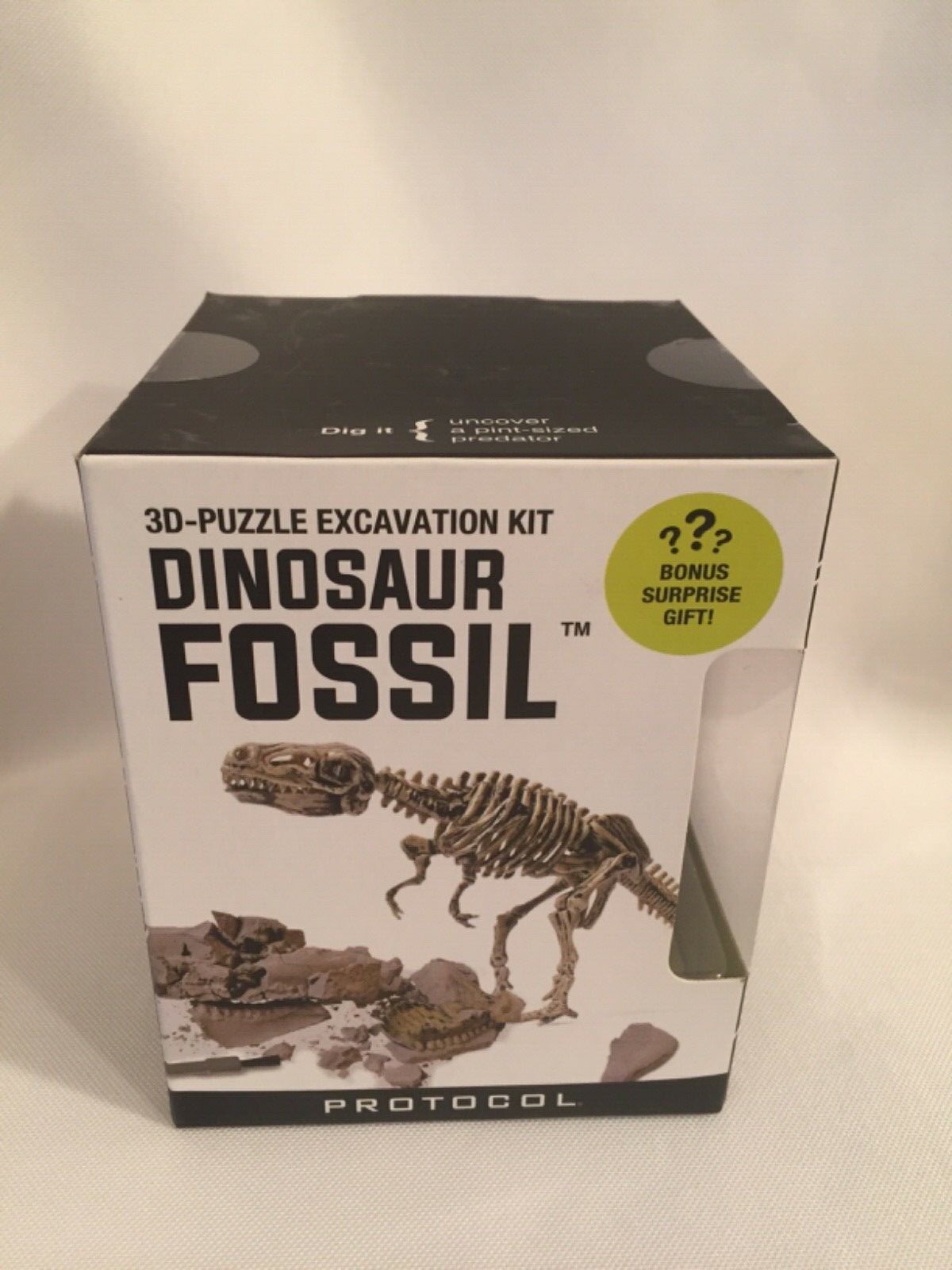 Dinosaur Fossil 3D-Puzzle Excavation Kit With Bonus Surprise Gift New In Box