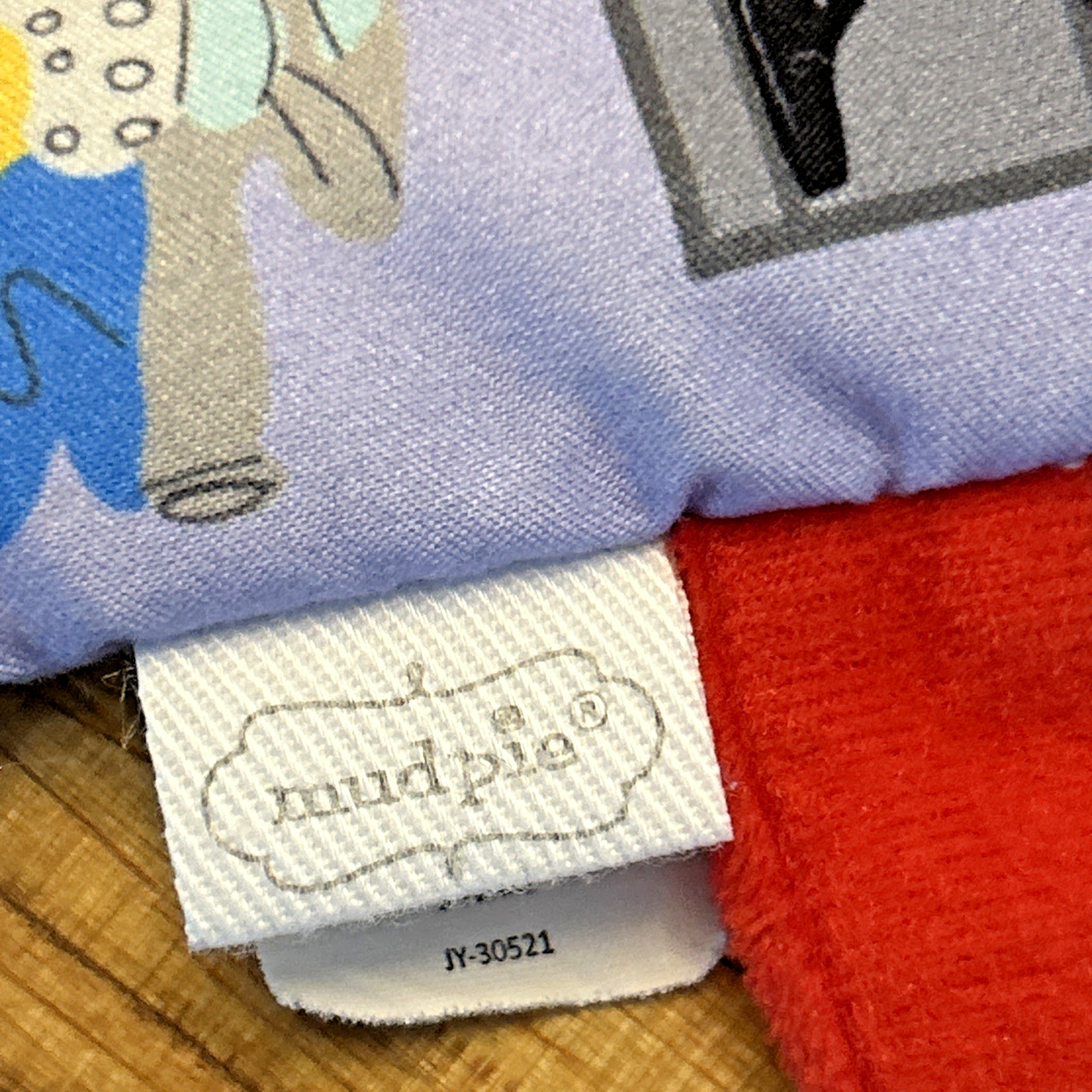 Mud Pie Out and About Errands Town Sensory Fold Out Soft Baby Book Crinkle
