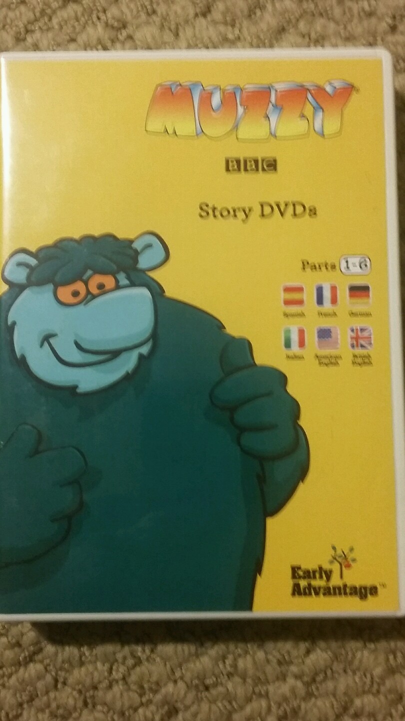 Muzzy BBC Multilingual Language Lot (Spanish, French, German, Italian, English)