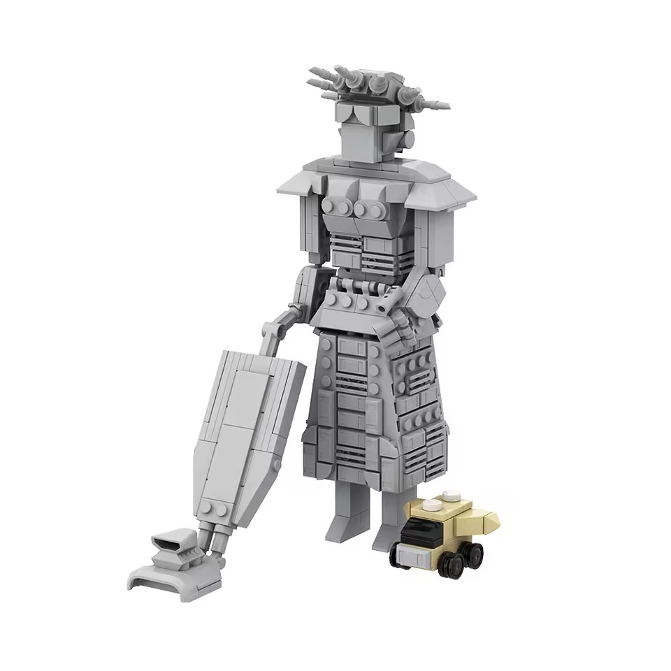 Spaceballs Mega Maid Robot Building Blocks Set, Classic Nostalgic Battle Mech Mo
