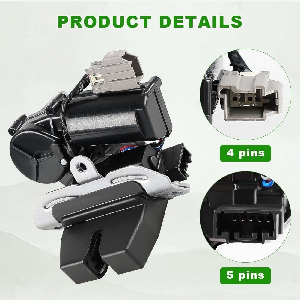 Liftgate Lock Actuator Trunk Latch Compatible with 2017 2018 2019 Ford Escap