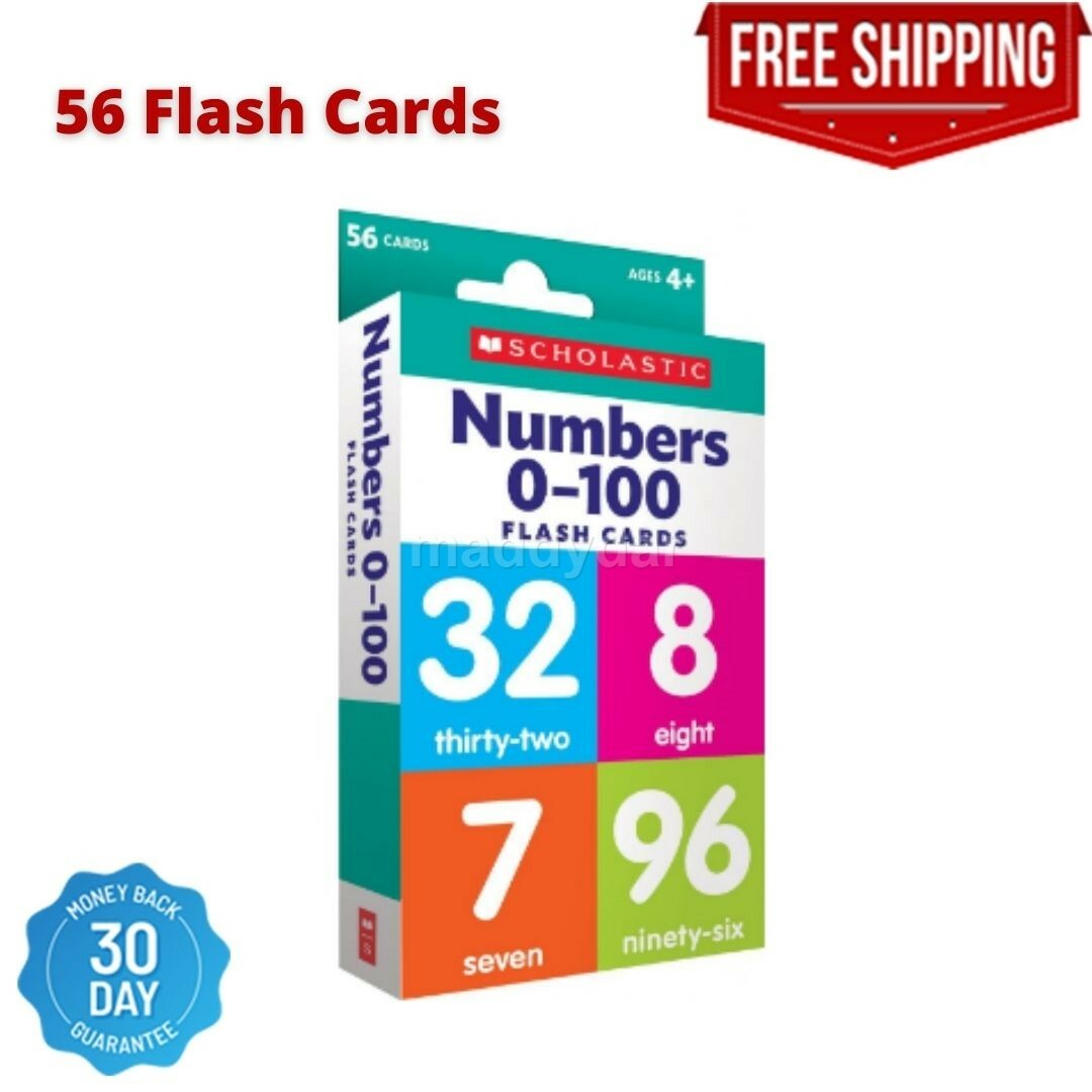 Flash Cards: Numbers 0 – 100