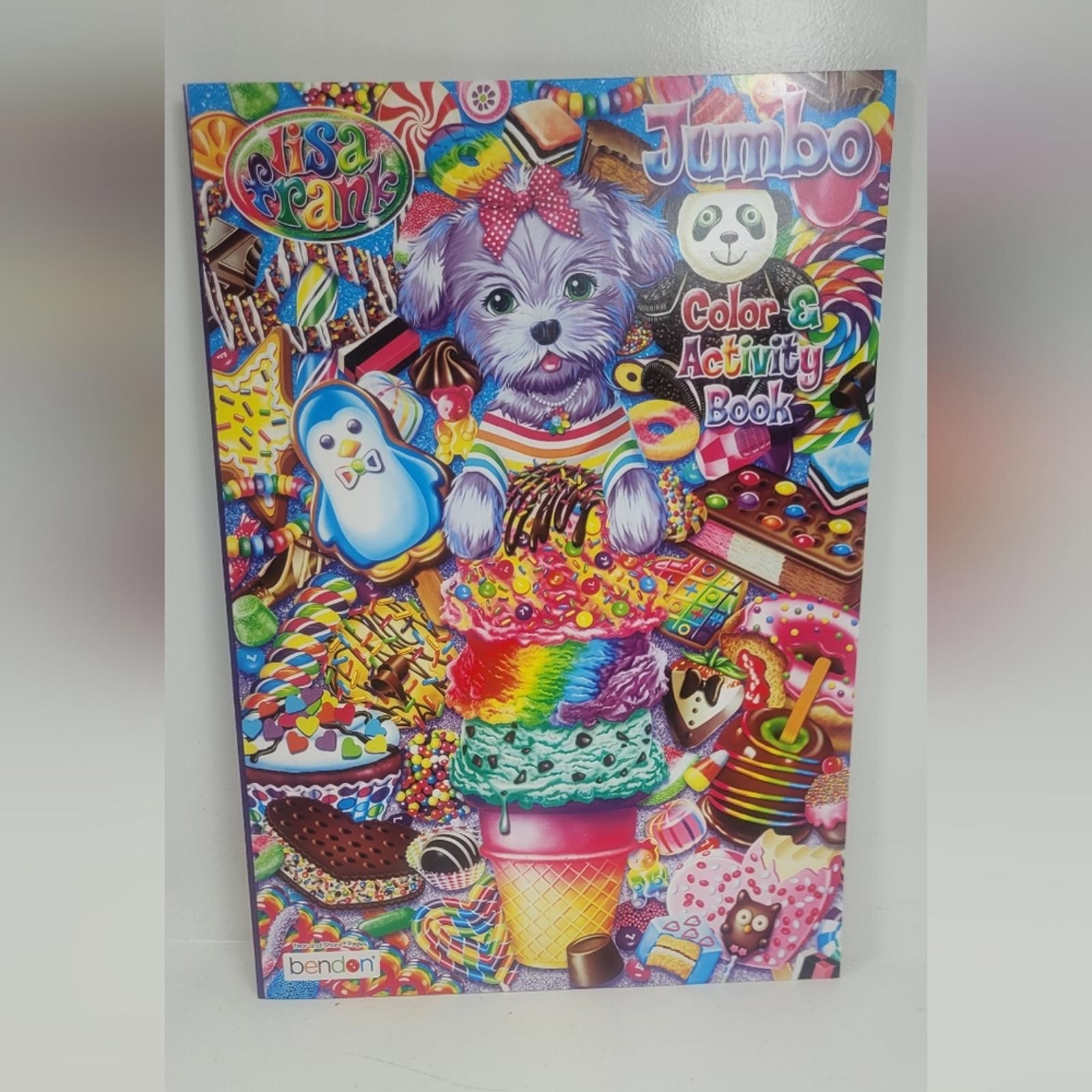 Lisa Frank Jumbo Color & Activity Book