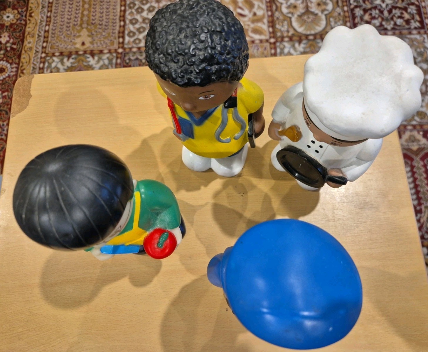 EXCELLERATIONS OUR SOFT CAREER FRIENDS SET OF 4 TOYS MONTESSORI SCHOOL FIGURES