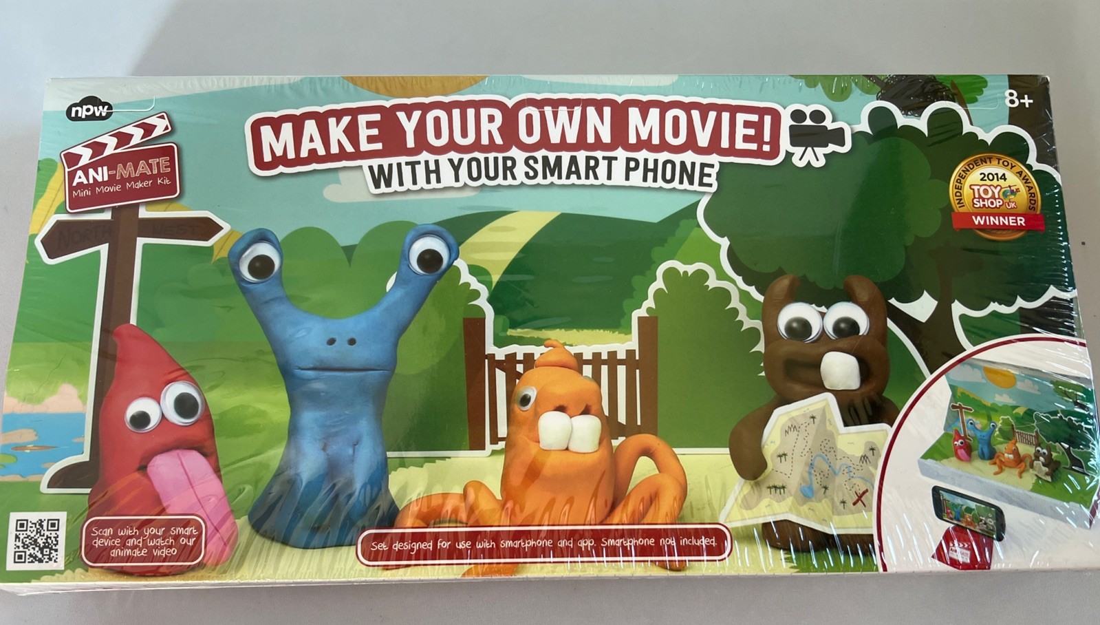 ANI-MATE Make Your Own Movie with Your Smart Phone Kit BRAND NEW SEALED!