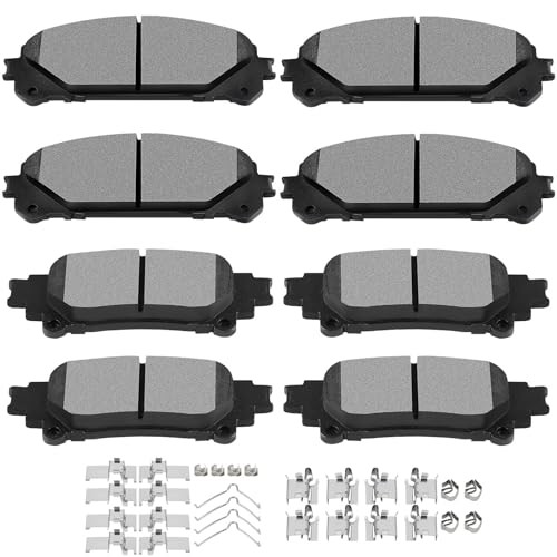 SCITOO Ceramic Front Rear Disc Brake Pad Set For TOYOTA Highlander 2014-19 | Fit
