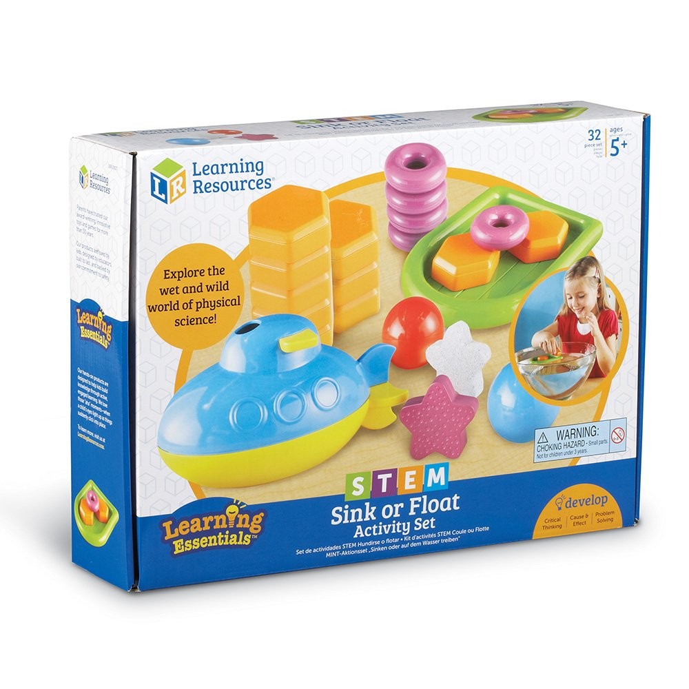 Stem Physics Toy Set Submarine Raft Activity Cards For Kids Ages 5 And Up