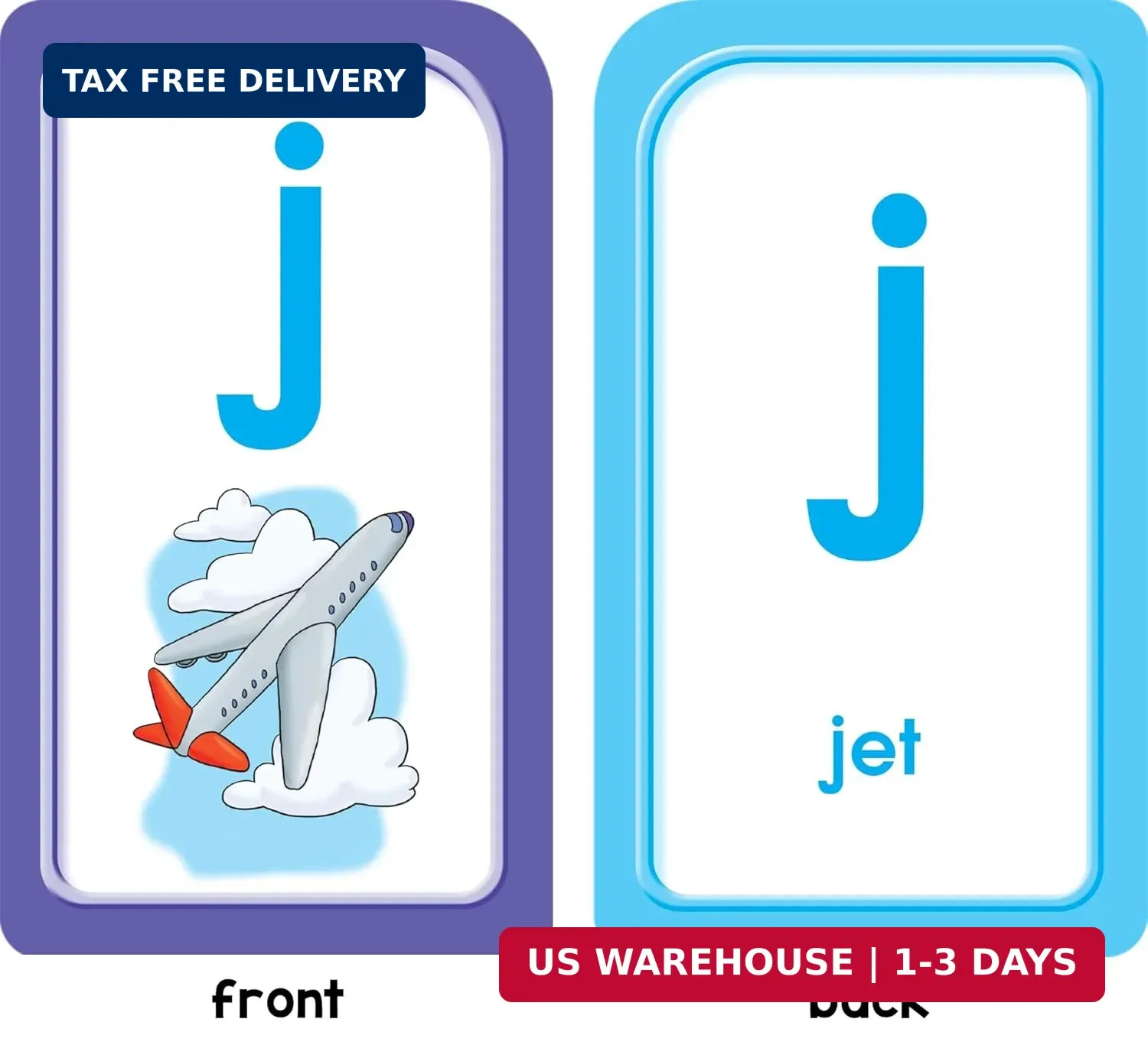 School Zone Alphabet Match Flash Cards: 56 Cards, Preschool, Kindergarten, ABC’s