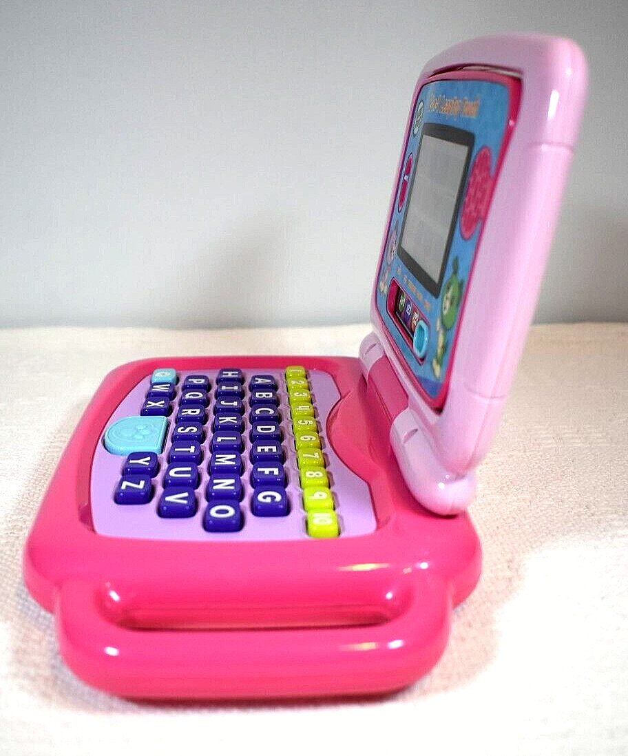 LEAP FROG: 2-in-1, Pink LeapTop Touch, Item #80-600900 – Tested and Works Great!