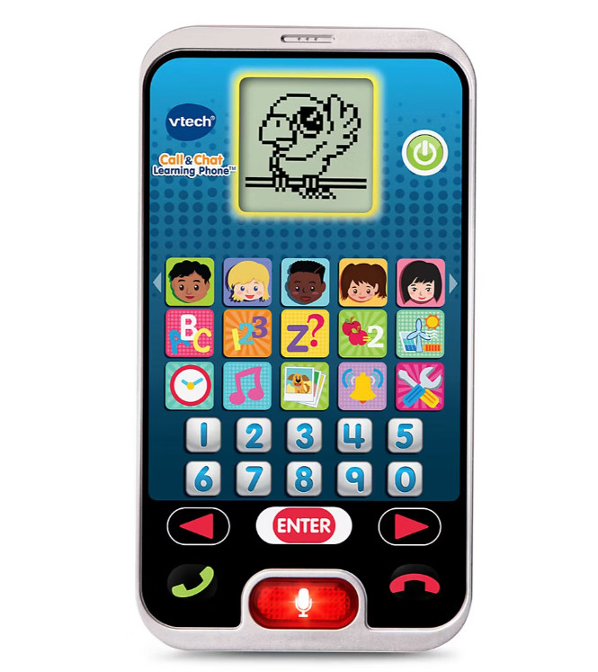 《NEW》VTech 2-In-1 Little Apps Light-Up Tablet & Call & Chat Learning Phone, 2-5