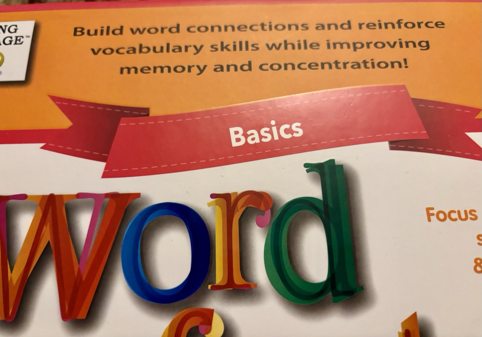 Learning Advantage Word Fact Oh! Antonyms Synonyms Definitions Grade 2+ Rare New